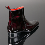 Anderson 'Nude' - Apron front zip boot