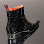 Anderson 'Nude' - Apron front zip boot