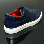 Apollo K436 'Sunrise' weave panel cup sole sneaker