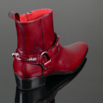 Carlito K978 'Wild Side' Skull charm harness zip boot