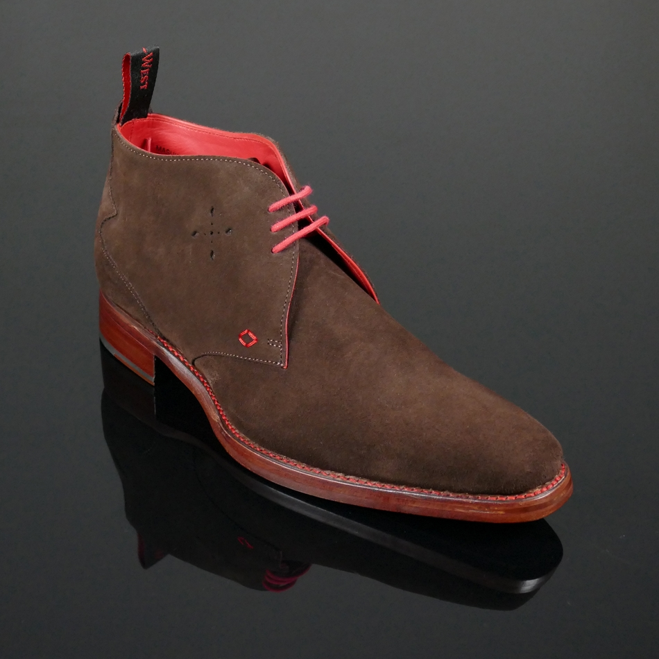 Dexter 'Masuka' - Plain Front Suede Chukka Boot