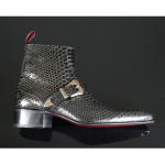 Dilettante 'The Duke' - Buckle detail zip boot