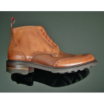 Hannibal 3101 - Classic Brogue Derby Boot with Rubber Sole