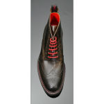Hannibal Rising - Classic Brogue Derby Boot with Rubber Sole