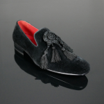 Jung K048 'Wilde' Velvet slipper