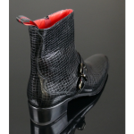 Lynott 'Grand Slam' - Buckle detail zip boot