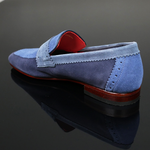 Martini L099 'Negroni' - Three-tone suede loafer