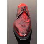 Moon 'Poison' - Barbed Laser Cut Marlboro red Gibson