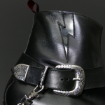 Sylvian K912 'Street Life' Buckled Zip Boot