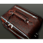 The 'Weekender' Wheeled Suitcase-  Diablo Snake