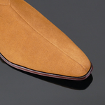 Yardbird JA94 'Rave up' - Havana Tan Suede Seam-Front Chelsea Boot